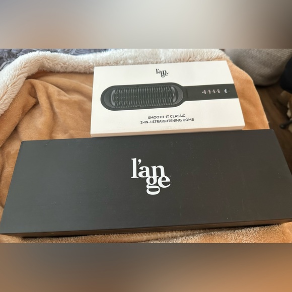 L’ange Smooth-It Classic 2-in-1 Straightening Comb (Black) - Picture 3 of 5